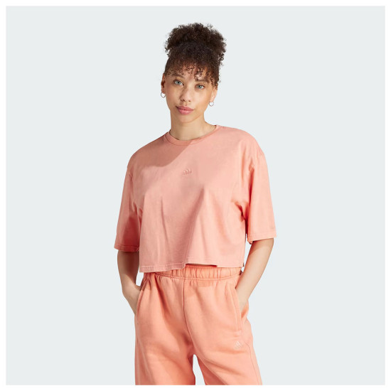 Adidas Γυναικεία κοντομάνικη μπλούζα All Szn Washed Tee